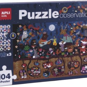 puzzle bosque observacion