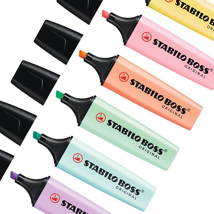 Rotuladores Stabilo Pastel - Pack de 4